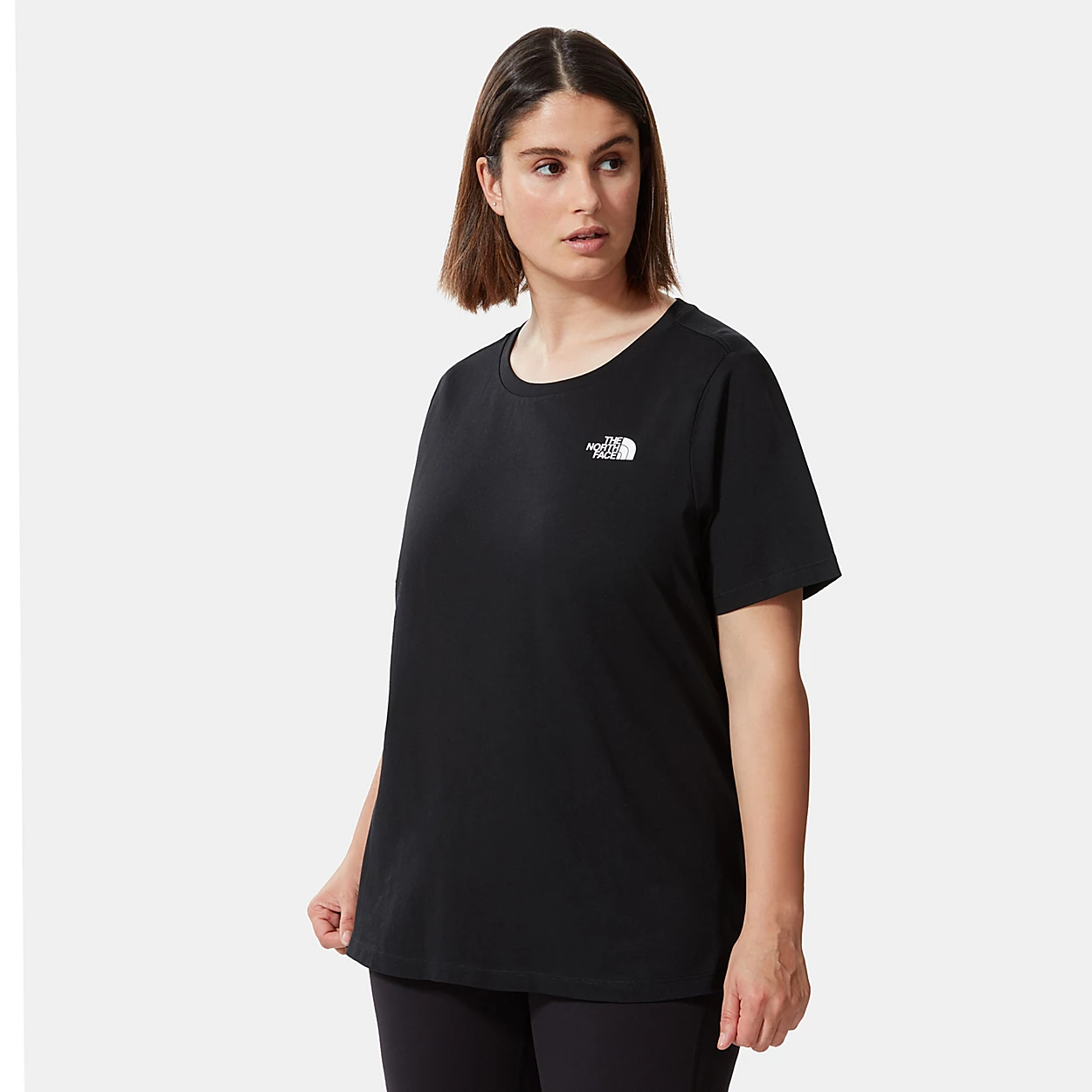 The North Face T-shirt Grande Taille Simple Dome Pour Femme 1 The North Face T-shirt Grande Taille Simple Dome Pour Femme