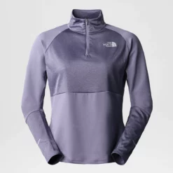 The North Face Polaire à Col Zippé Run Pour Femme