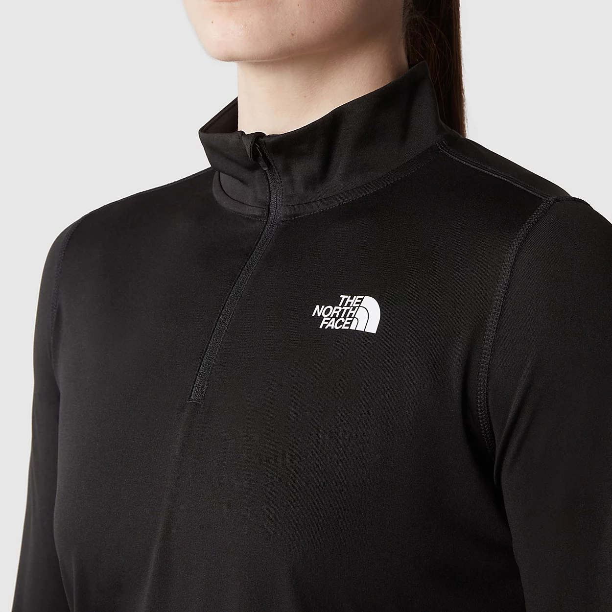 The North Face Haut Manches Longues à Col Zippé Flex Pour Femme 5 The North Face Haut Manches Longues à Col Zippé Flex Pour Femme – Image 5
