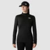 The North Face Haut Manches Longues à Col Zippé Flex Pour Femme
