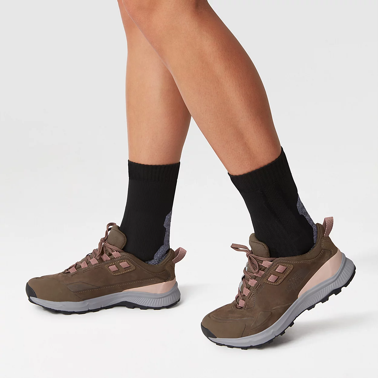 The North Face Chaussures De Randonnée Imperméables En Cuir Cragstone Pour Femme 2 The North Face Chaussures De Randonnée Imperméables En Cuir Cragstone Pour Femme – Image 2