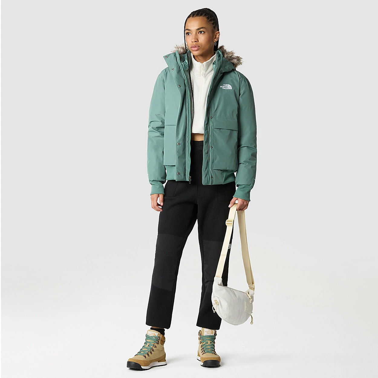 The North Face Veste Bomber Arctic Pour Femme 2 The North Face Veste Bomber Arctic Pour Femme – Image 2