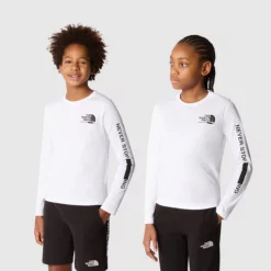 The North Face T-shirt à Manches Longues Graphic Pour Enfant